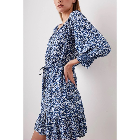 32. RAILS NWOT $238 Eliza Iced Crysanthemum Mini Dress Size XXS - Picture 2 of 11